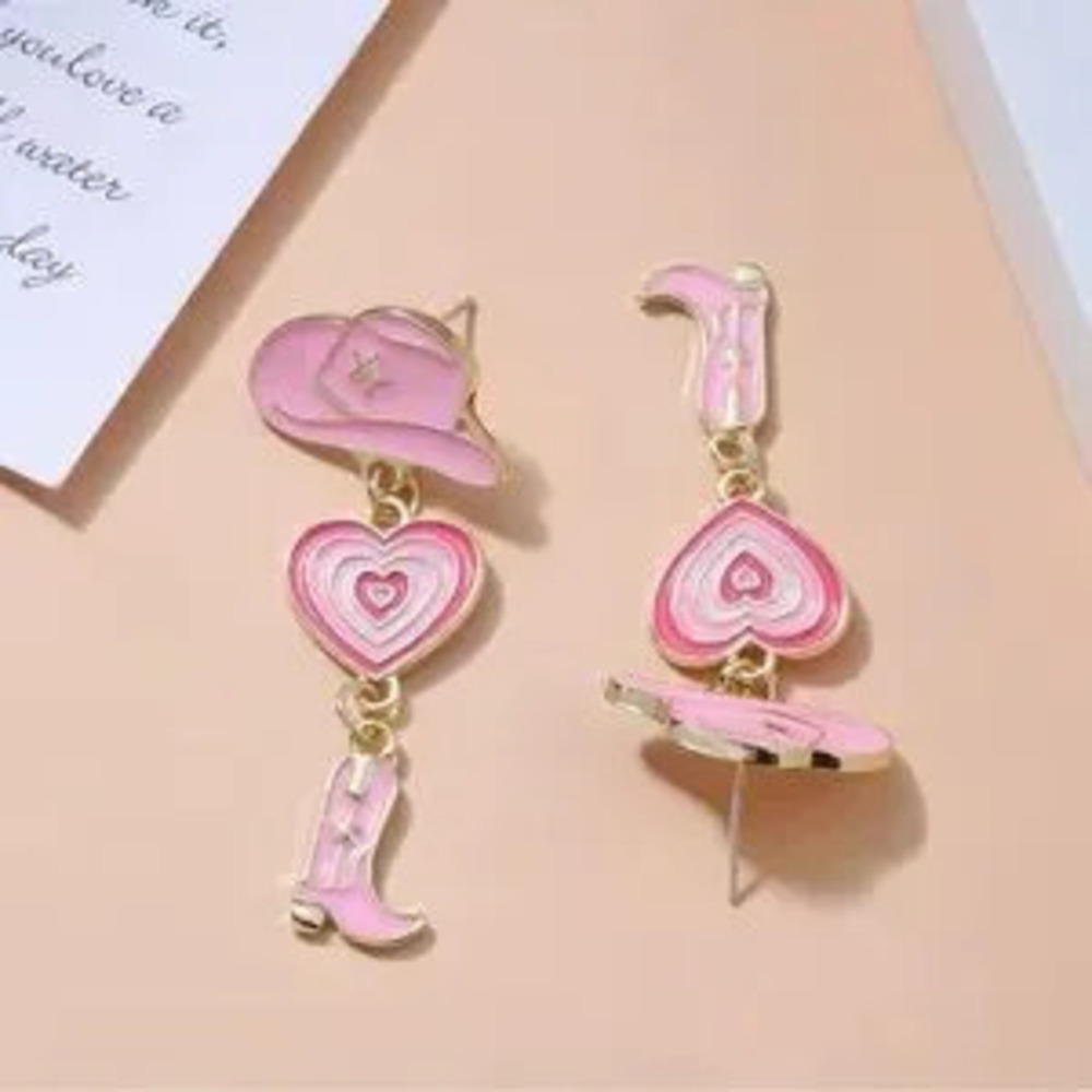 New Cowgirl Pink Earrings